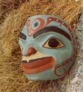 Shaman mask (c) 1985 Odin Lonning
